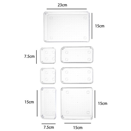 7pc set desk drawer - 7pc/set,