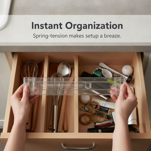 Drawer divider inserts clear - drawer,